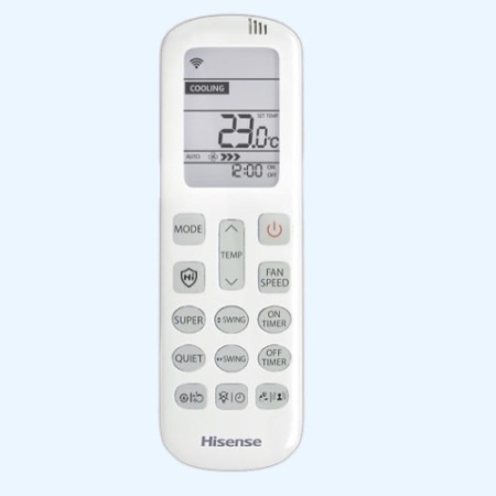 AMS-12UW4RVETG00(B) PREMIUM BLACK FREE Match DC Inverter R32 Hisense Внутренний блок настенного типа